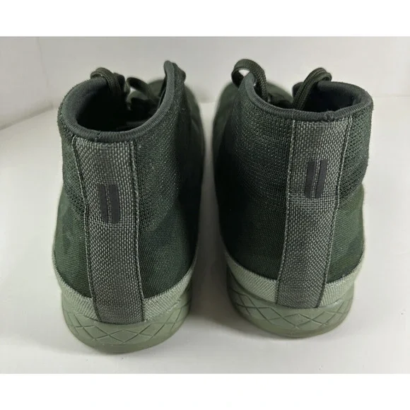 NoBull Forest Camo Canvas Mid Trainer Sneakers Green Shoes Men's 13 Rare HTF - Picture 14 of 15
